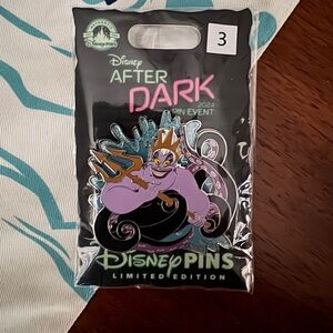 2024 Disney Parks After Dark Villains Spot Light Ursula Mermaid Pin LE 750
